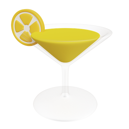 Zitronengetränke  3D Icon