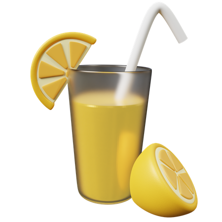 Zitronensaft  3D Icon