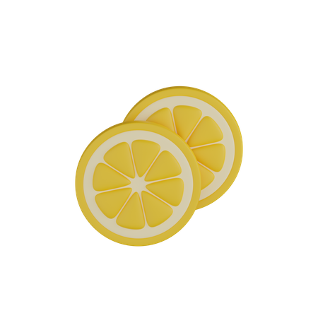 Zitronenscheiben  3D Icon