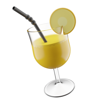 Zitronentee  3D Icon