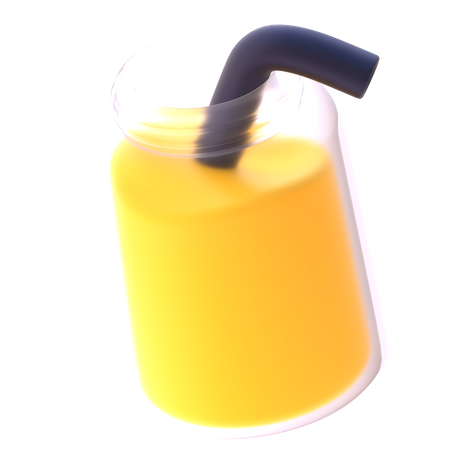 Zitronenwasser  3D Icon