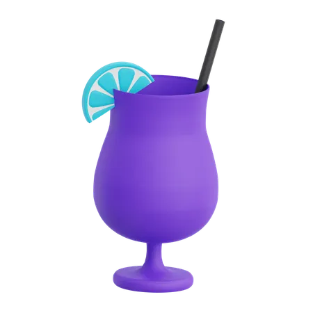 Zitruscocktail  3D Icon