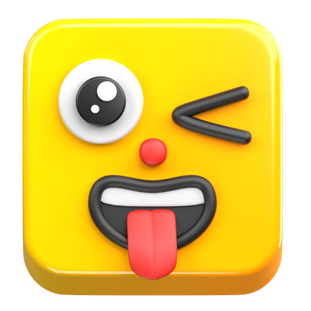 Emoji de zombaria  3D Icon