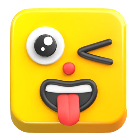 Emoji de zombaria  3D Icon