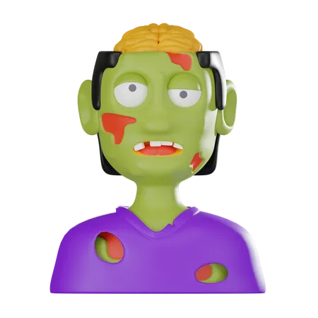 Zombi  3D Icon