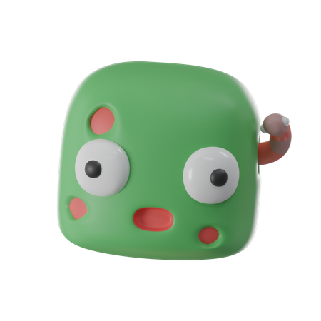 Zombie  3D Icon