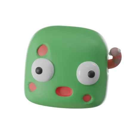 Zombie  3D Icon