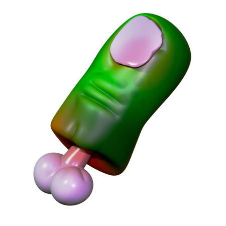 ゾンビの指  3D Icon