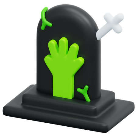 Zombie Graveyard 3D Icon
