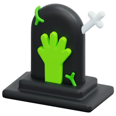 Zombie Graveyard  3D Icon