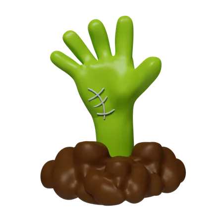 Zombiehand  3D Icon