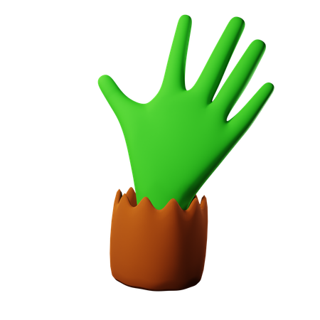 Zombiehand  3D Icon