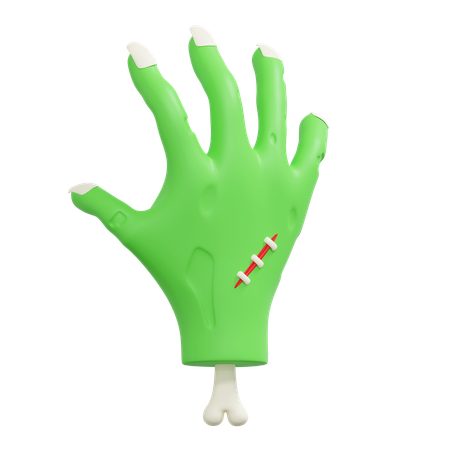 Zombie Hand  3D Icon