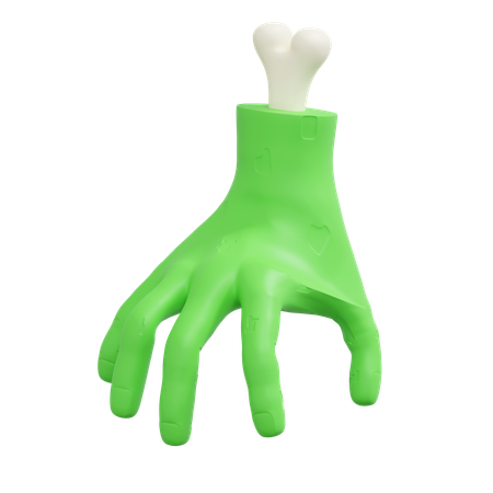 Zombie Hand  3D Icon