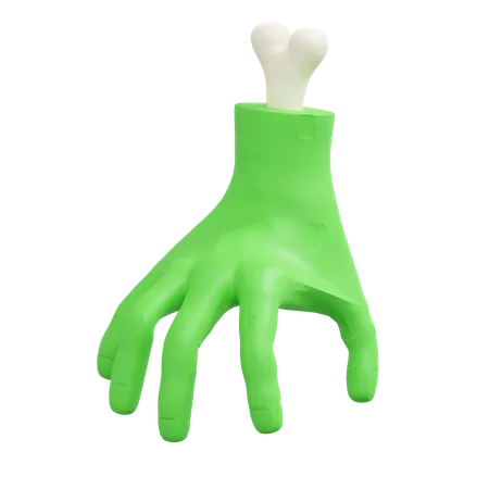 Zombie Hand  3D Icon