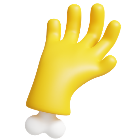 Zombie Hand  3D Icon