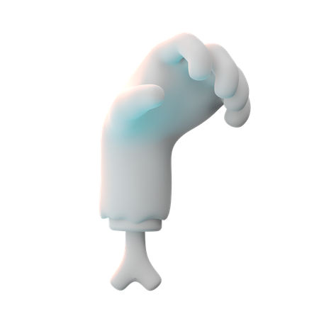 Zombie Hand  3D Icon