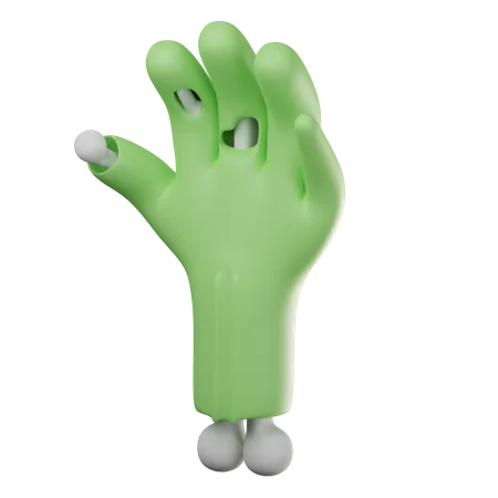 Zombie Hand  3D Icon