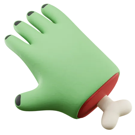 Zombie Hand  3D Icon