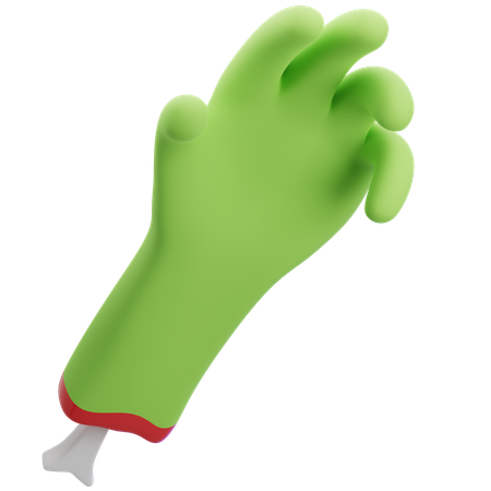 Zombie Hand  3D Icon