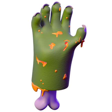 Zombie Hand  3D Illustration