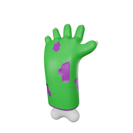 Zombie Hand  3D Icon