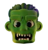 Zombie head