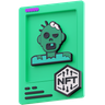 zombie nft 3d logos