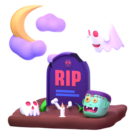 Zombie Yard  3D Icon