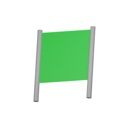 Zone de construction de barrières  3D Icon