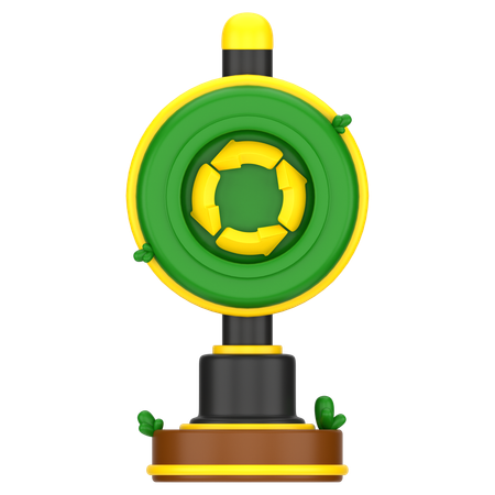 Zone de recyclage  Icône 3D