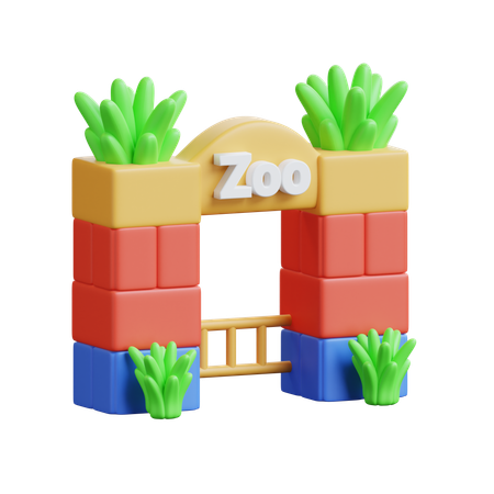 Zoo  3D Icon