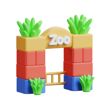 Zoo  3D Icon