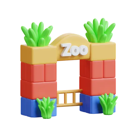 Zoo  3D Icon