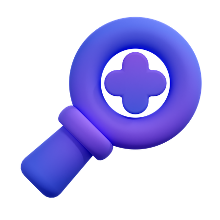 Zoomen  3D Icon