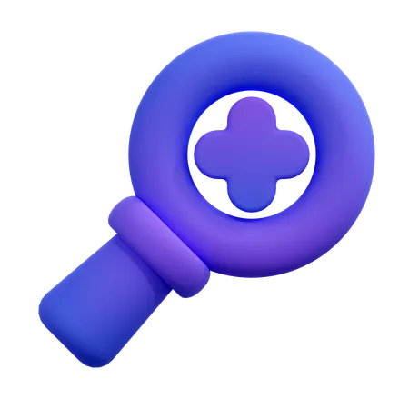 Zoomen  3D Icon