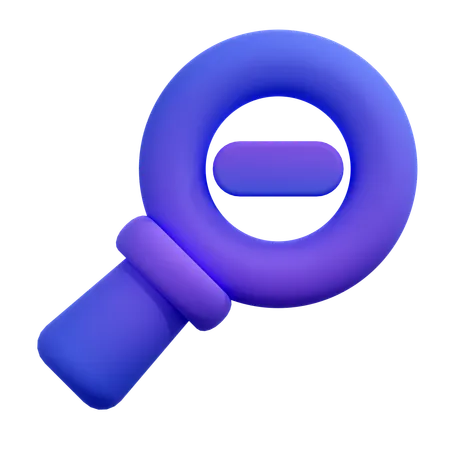 Zoomen  3D Icon