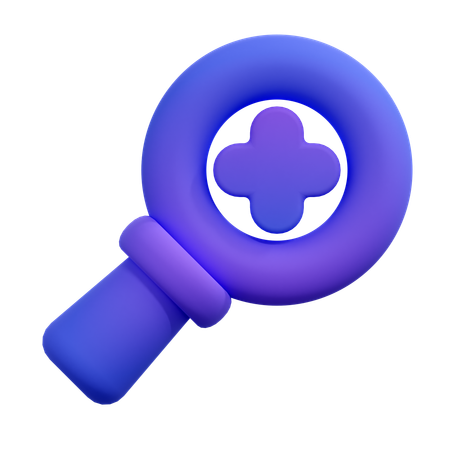 Zoom  3D Icon