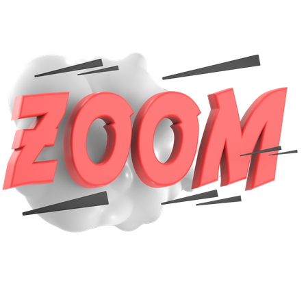 ZOOM  3D Sticker