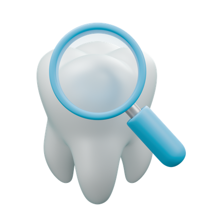 Dentes de zoom  3D Icon
