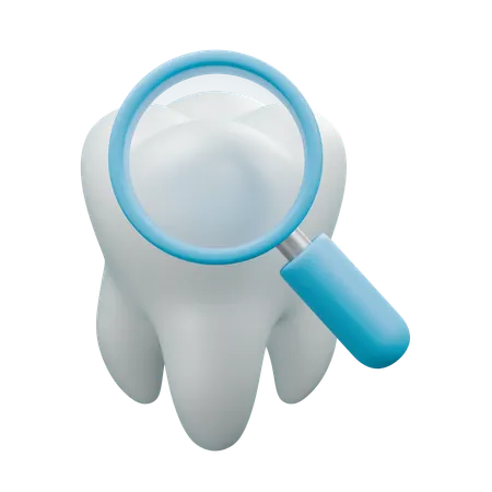Dentes de zoom  3D Icon