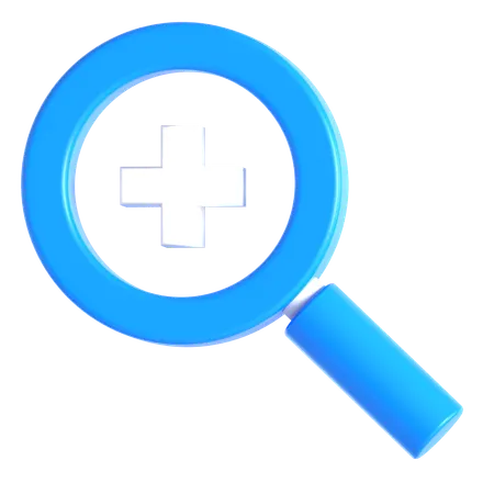 Zoom In  3D Icon