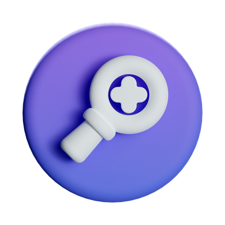 Zoom In  3D Icon