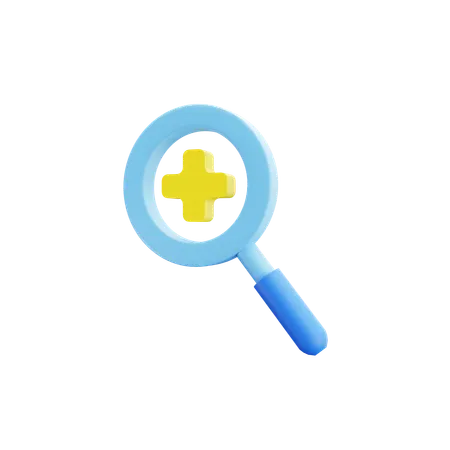 Zoom In  3D Icon