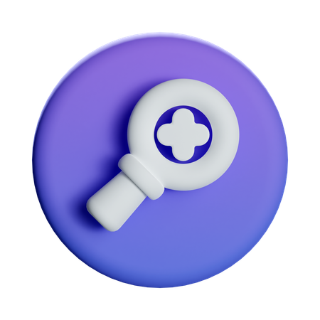 Zoom In  3D Icon