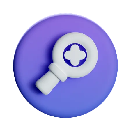 Zoom In  3D Icon