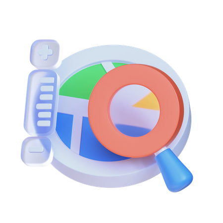Zoom in Out  3D Icon