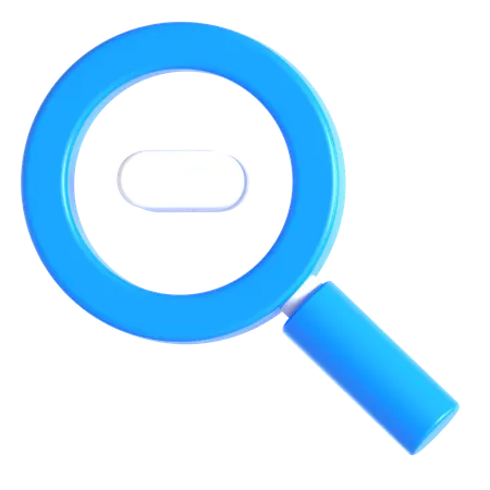 Zoom Out  3D Icon