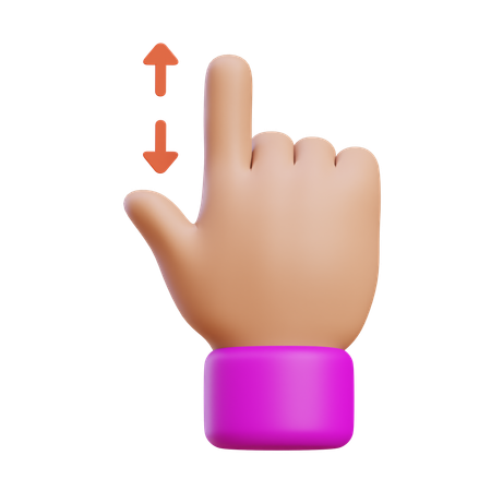 축소 손짓  3D Icon