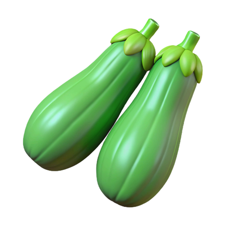 Zucchini  3D Icon